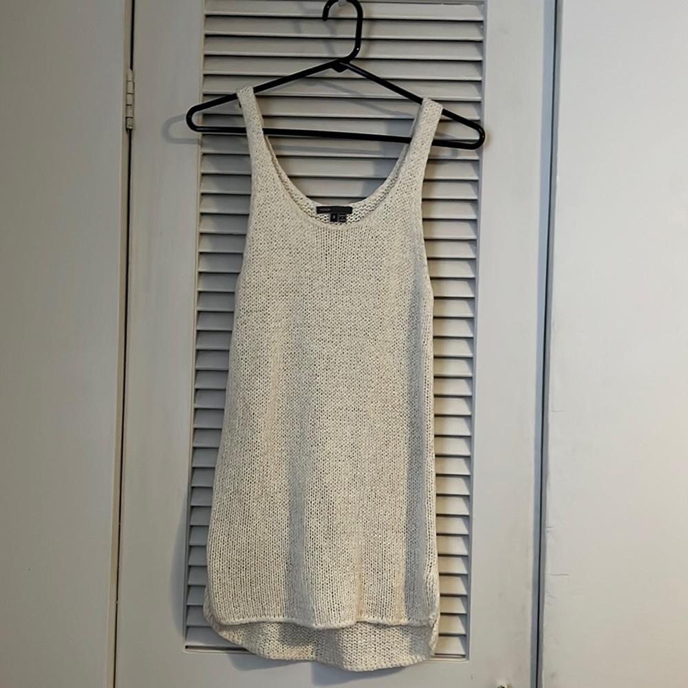 Vince Knitted Sweater Tank